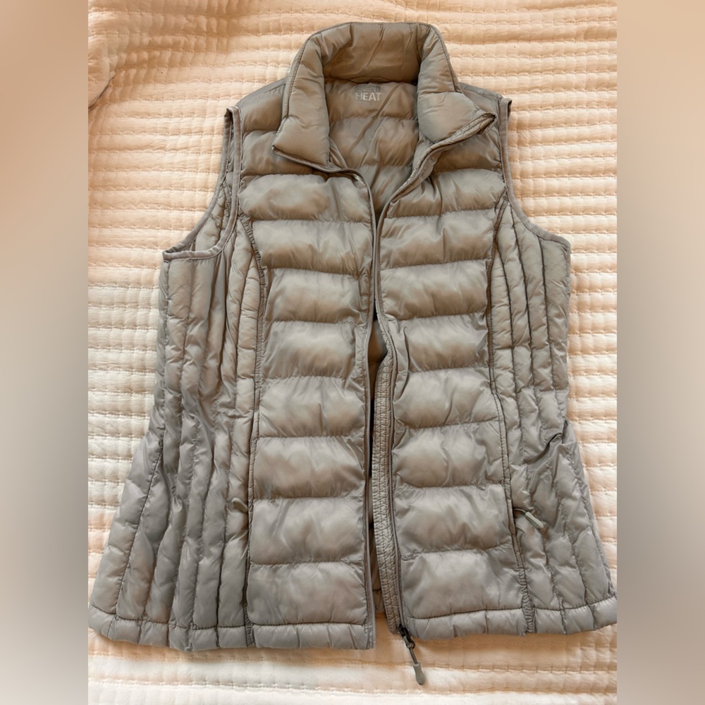 Gray Puffer Vest